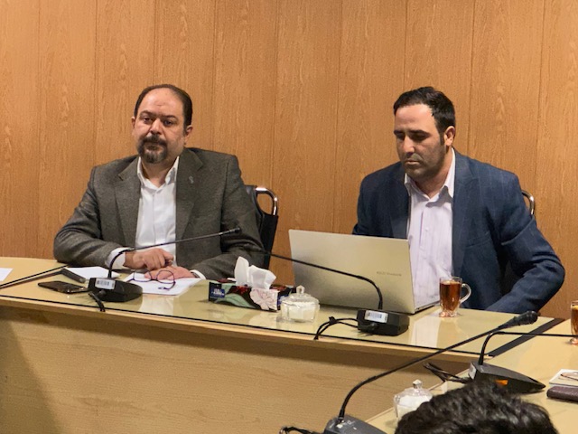 بازدید مدیر هماهنگی مراکز تحقیقاتی دانشگاه از مرکز تحقیقات آلودگی هوا و مرکز تحقیقات بهداشت کار