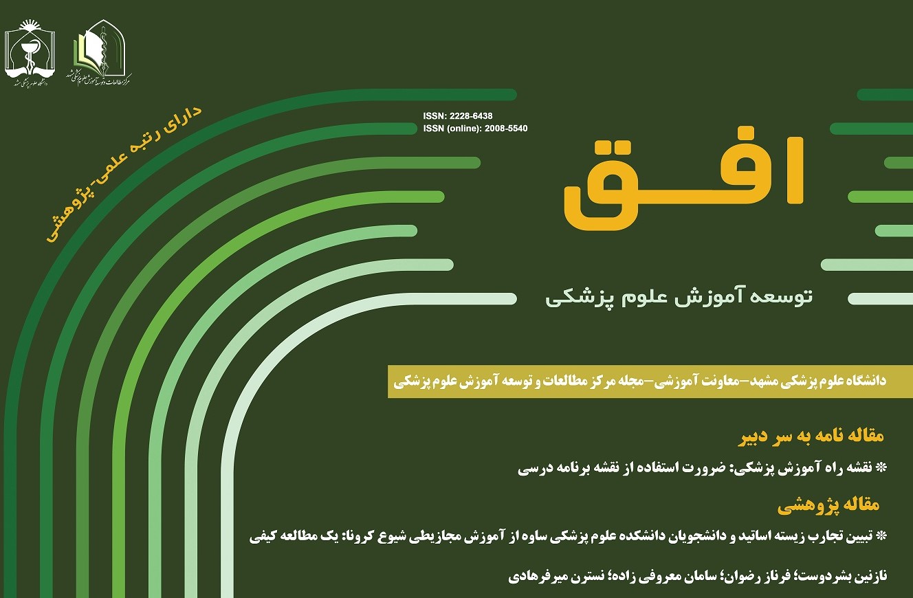 فراخوان  فصلنامه علمی پژوهشی «افق توسعه آموزش علوم پزشکی» جهت دریافت و انتشار مقالات